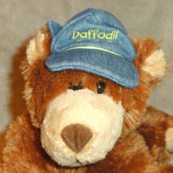 Daffodil Days American Cancer Soc Plush Brown Boyds Bear 13 in Tall Stuffed Toy - Picture 9 of 11